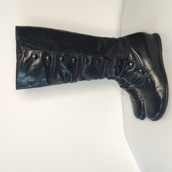 Miz Mooz Women's Size 8 Bloom Boots Black Leather Victorian Steampunk EUC - Picture 3 of 13